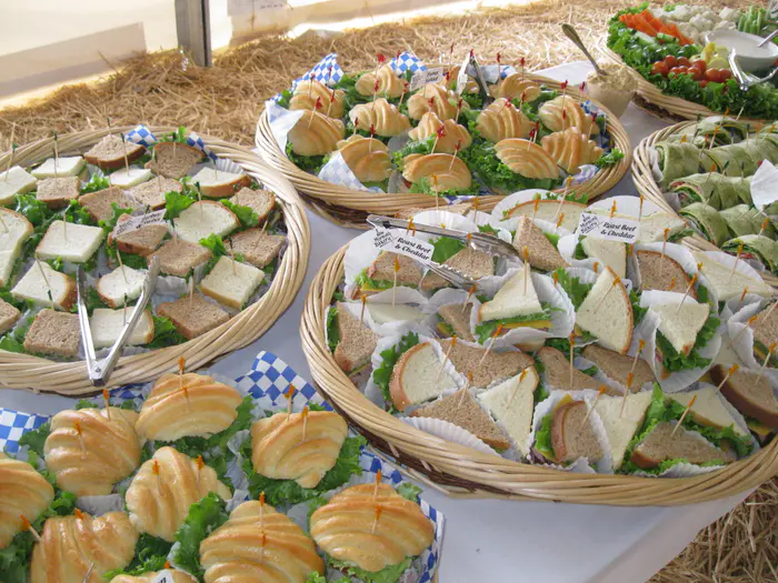 Assorted sandwich platter