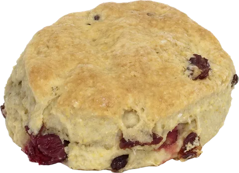 Cranberry Cornmeal Scone